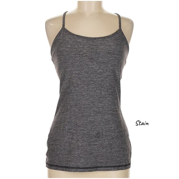 Lululemon Athletica Size Medium Tank Razorback Gray - Picture 2 of 4